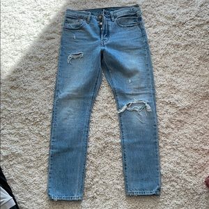 Levi high waisted jeans!!